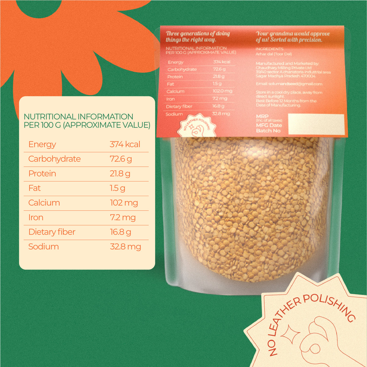 Arhar Dal - 1 kg